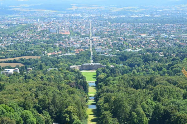 Kassel Almanya Daki Wilhelmshoehe Kalesi Parkı — Stok fotoğraf