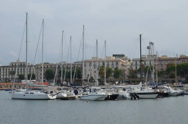 Zeiljachten Alghero Marina Sardinië Italië — Stockfoto