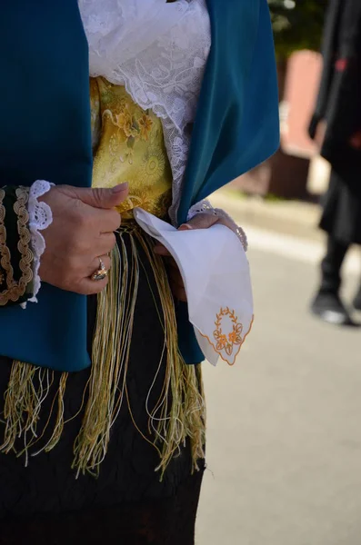 Oude Folk Van Sardinië — Stockfoto