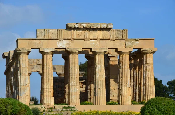 Parque Arqueológico Selinunte Sicilia Italia — Foto de Stock