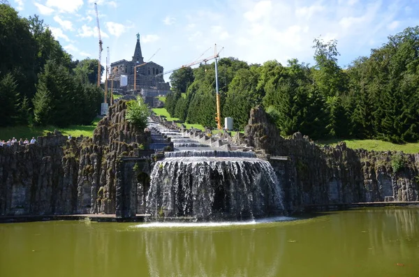 Πάρκο Wilhelmshoehe Castle Στο Kassel Γερμανία — Φωτογραφία Αρχείου