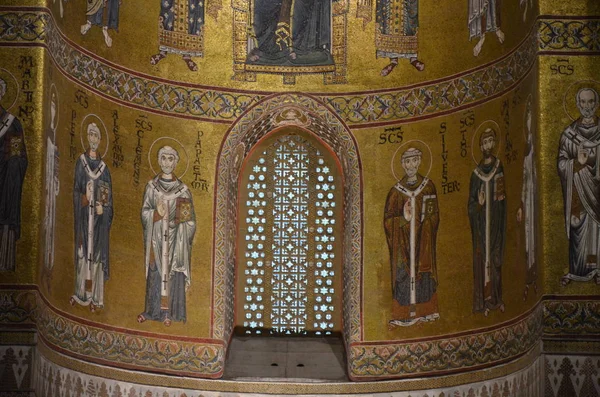 Catedral Monreale Palermo Sicly — Fotografia de Stock