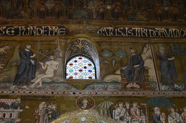 Palermo Sicly Bir Monreale Katedrali — Stok fotoğraf