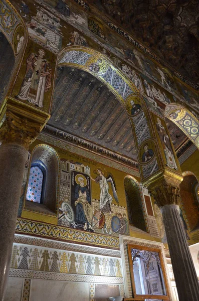 Katedra Monreale Palermo Sicly — Zdjęcie stockowe