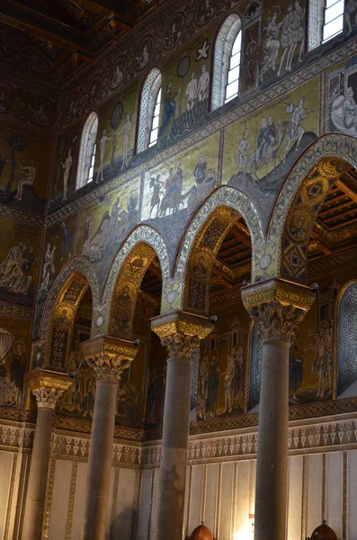 パレルモ Sicly のモンレアーレ大聖堂 — ストック写真