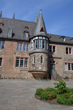Marburg 'un eski semtlerinin tarihi sokakları
