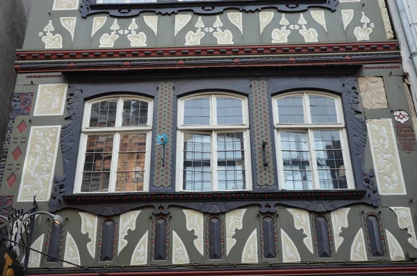 Marburgin Vanhojen Korttelien Historialliset Kadut — kuvapankkivalokuva