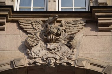 Marburg 'un eski semtlerinin tarihi sokakları
