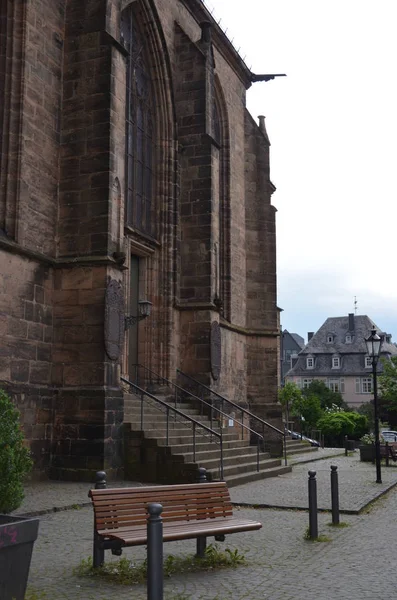 Cidade Marburg Alemanha — Fotografia de Stock