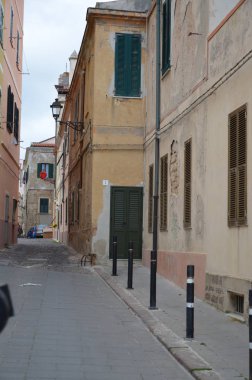 Alghero eski şehir, Sardunya, İtalya