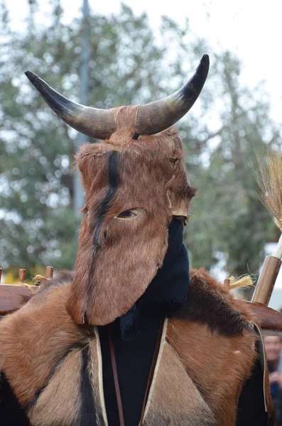 Masques Traditionnels Sardaigne — Photo