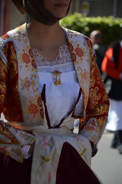 Tradición Folclore Cerdeña — Foto de Stock