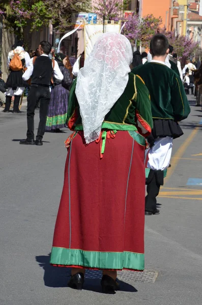 Tradycja Folk Sardynii — Zdjęcie stockowe