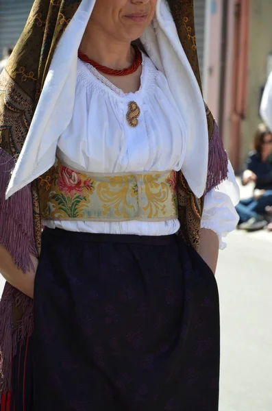 Tradition Och Folk Sardinien — Stockfoto