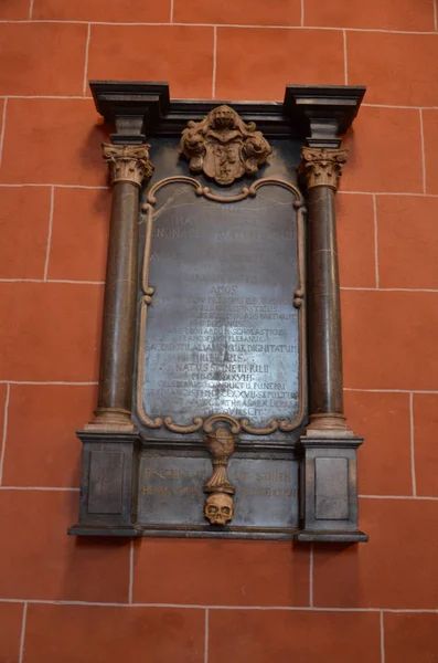Интерьер Церкви Святого Варфоломея Франкфурте Майне — стоковое фото