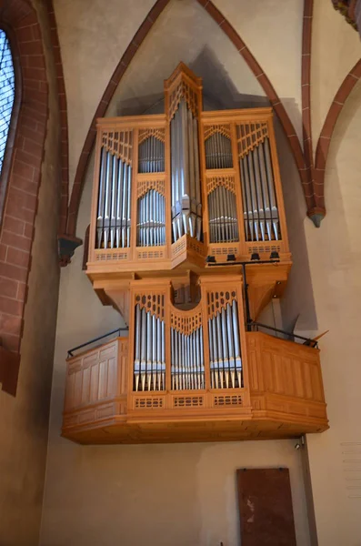 Famous Old Nikolai Church Frankfurt — Stock Photo, Image