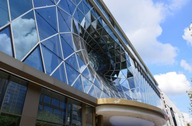 An modern building in Frankfurt am Main