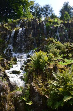 Kassel, Almanya 'daki Wilhelmshoehe Kalesi Parkı
