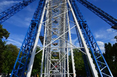 Kassel, Almanya 'da dönme dolap
