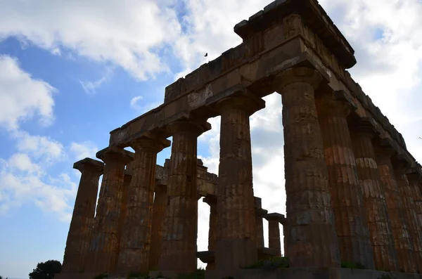 Parco Archeologico Selinunte Sicilia Italia — Foto Stock