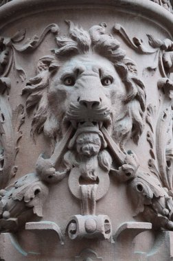 Frankfurt Main'deki eski geleneksel binalar