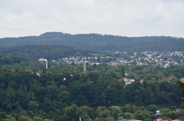 Pohled Staré Město Marburg Německo — Stock fotografie