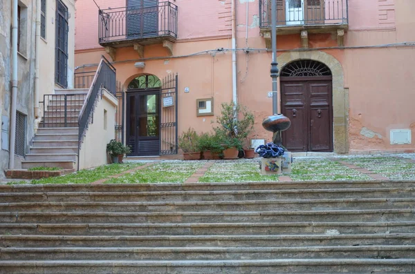 Ciudad Sciacca Sicilia Italia — Foto de Stock