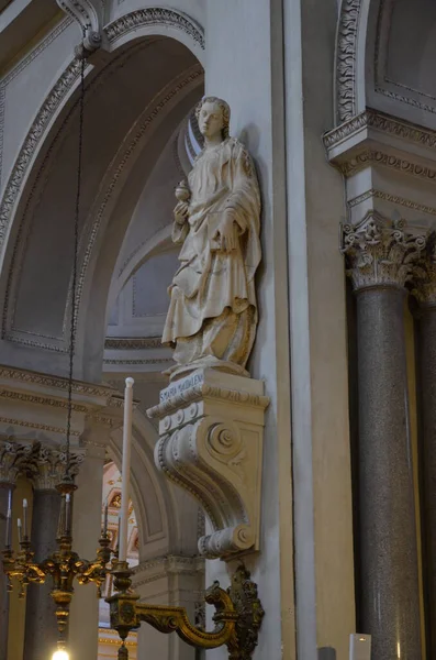 Interior Catedral Palermo Sicilia —  Fotos de Stock