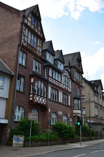 Particolar Ciudad Marburg Alemania — Foto de Stock