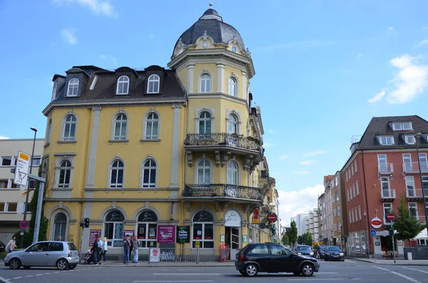 Giessen Alemania Centro Ciudad Ciudad Vieja Distrito Central Ciudad Con — Foto de Stock