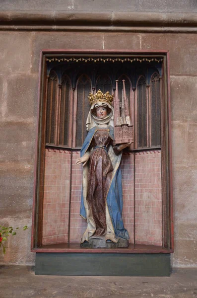 Marburg Almanya Daki Elisabeth Kilisesi — Stok fotoğraf