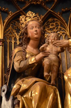 Frankfurt Katedrali Kaiserdon St Bartholomaus, Almanya