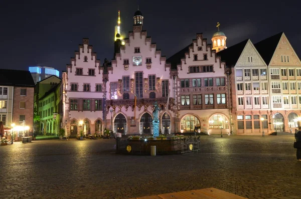 Frankfurt Tarih Merkezi Main Almanya — Stok fotoğraf
