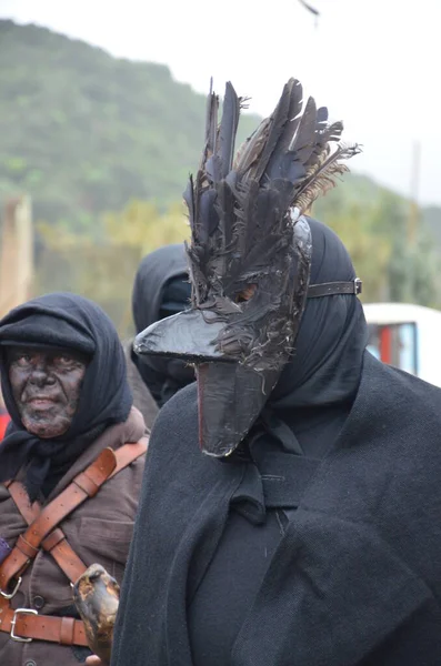 Tradiční Masky Sardinie — Stock fotografie