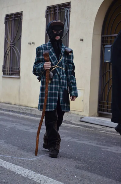 Traditionell Masker Sardinien — Stockfoto