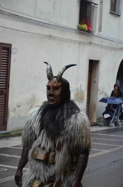 Tradiční Masky Sardinie — Stock fotografie