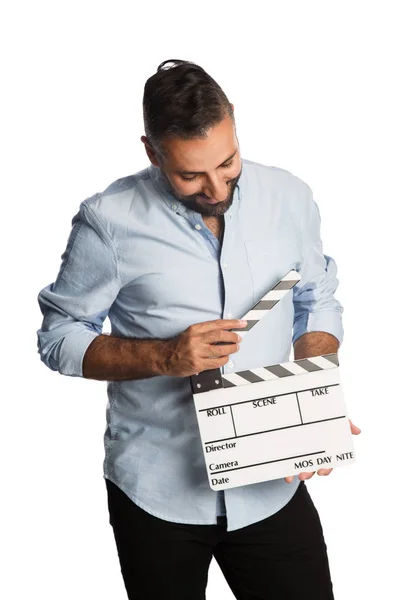 Filme machen macht Spaß — Stockfoto