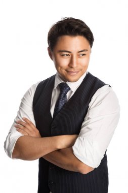 Trendy bir işadamı portresi