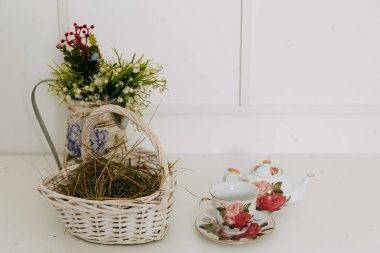 Mutlu paskalyalar. Kutlama Paskalya arka plan.