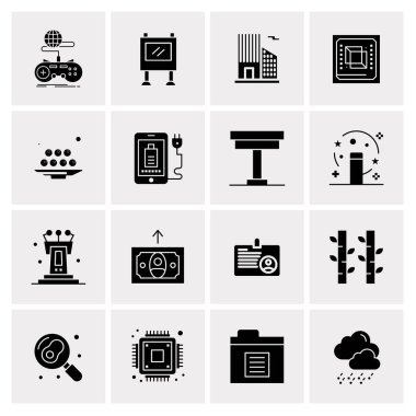 16 Evrensel Simge İş Vektörü