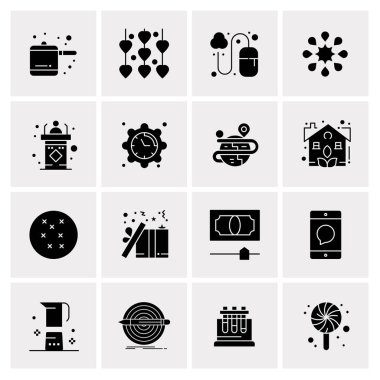 16 Evrensel Simge İş Vektörü