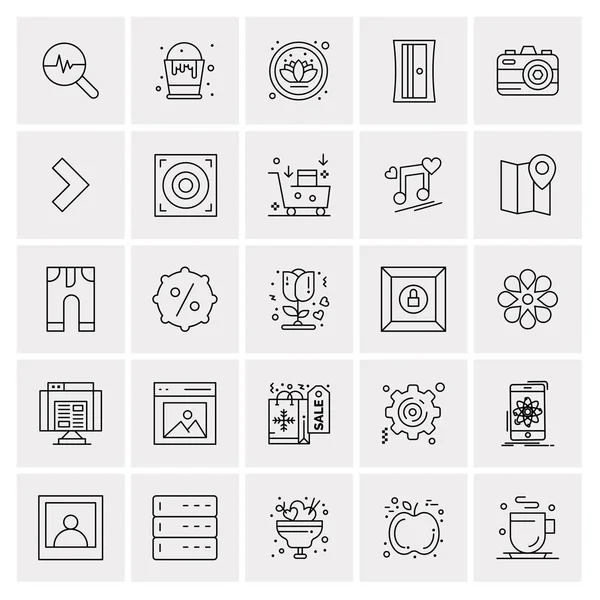 Universal Business Icons Vecteur Icône Créative Illustration Utiliser Dans Web — Image vectorielle