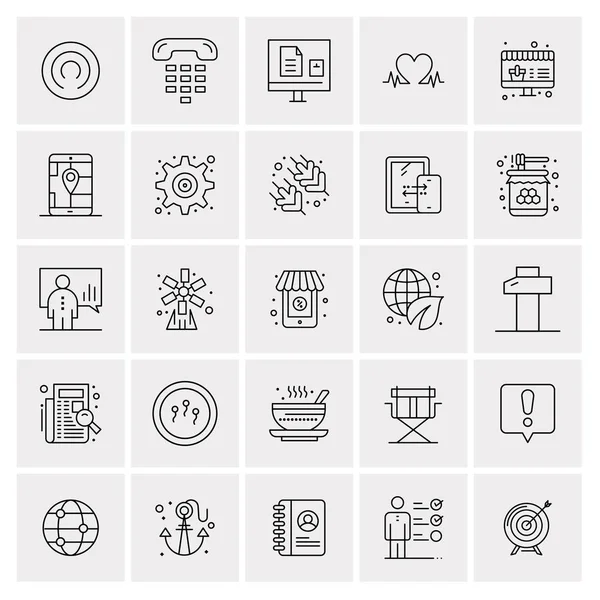 Universal Business Icons Vector Креативную Икону Будут Использовать Веб Проектах — стоковый вектор