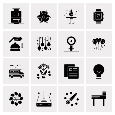 16 Evrensel Simge İş Vektörü