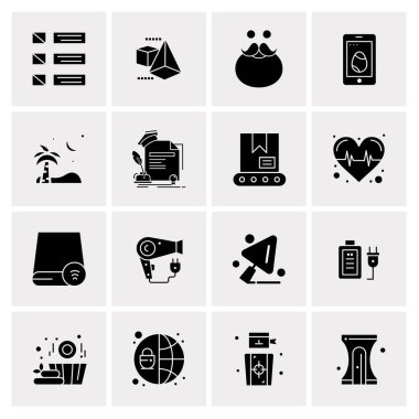 16 Evrensel Simge İş Vektörü