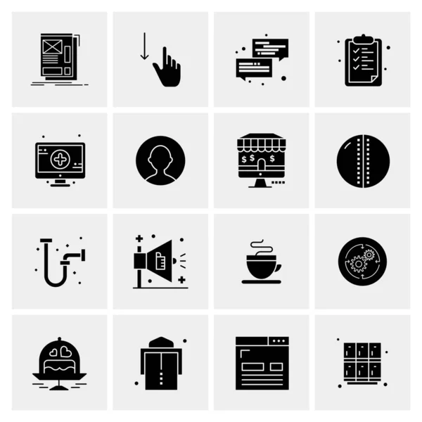 Universal Business Icons Vector Kreative Icon Illustration Für Web Und — Stockvektor