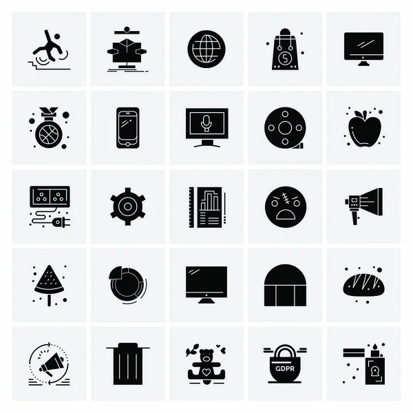 Universal Business Icons Vecteur Icône Créative Illustration Utiliser Dans Web — Image vectorielle