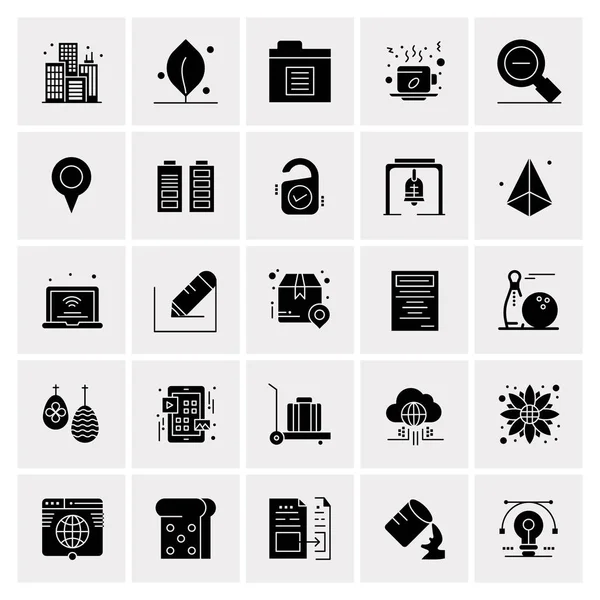 Set van 25 Universele Business Iconen Vector — Stockvector