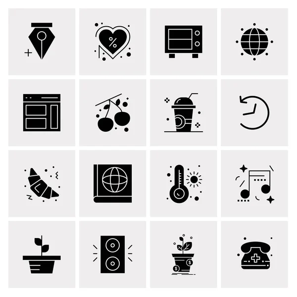 Universal Business Icons Vector Creative Icon Illustration Use Web Mobile — Stockový vektor