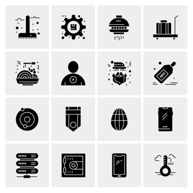 16 Evrensel Simge İş Vektörü